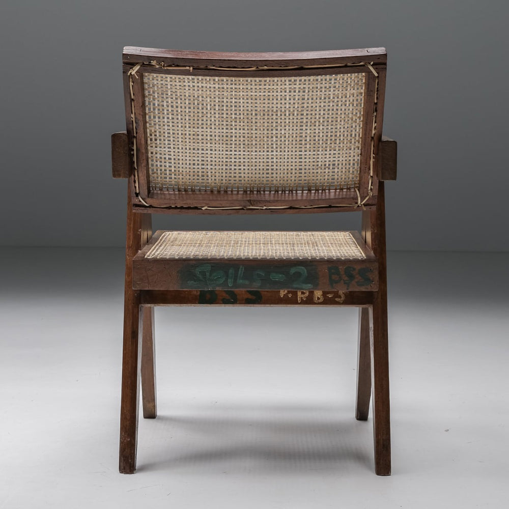 'Office Cane Chair' Pierre Jeanneret