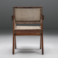 'Chaise De Bureau En Cannage' Pierre Jeanneret
